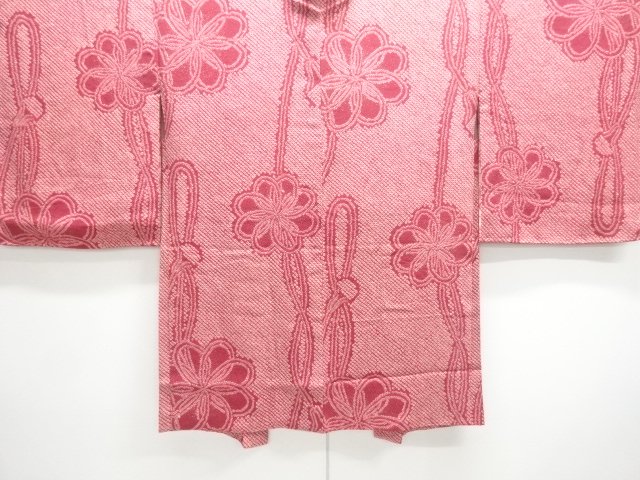 JAPANESE KIMONO / ANTIQUE HAORI / SILK / ALL SHIBORI / FLOWER